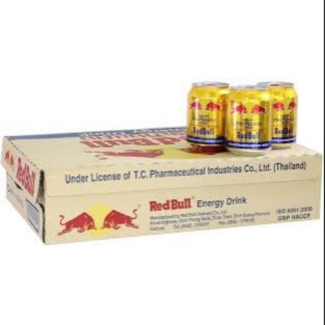 Bò Thái - Red Bull thùng 24 lon | BigBuy360 - bigbuy360.vn