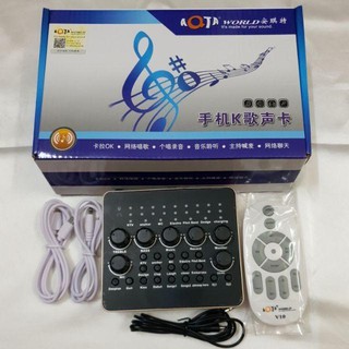 Soundcard V10 AQTA - kết nối bluetooth - BH 6 tháng đổi mới