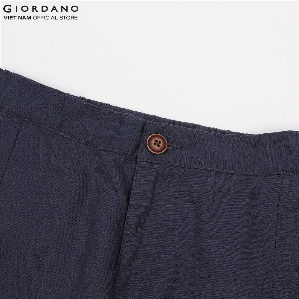 Quần Linen Lửng Nữ Giordano 05421291