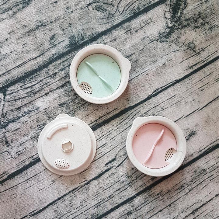 HCM - Ly lúa mì thiên nhiên DR Show 2 lớp uống cà phê, trà sữa 450ml