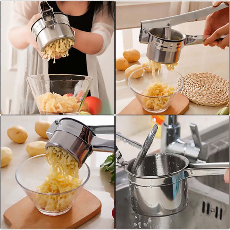 Dụng cụ làm bánh lọt - làm sợi bún đa năng 3 vỉ khuôn