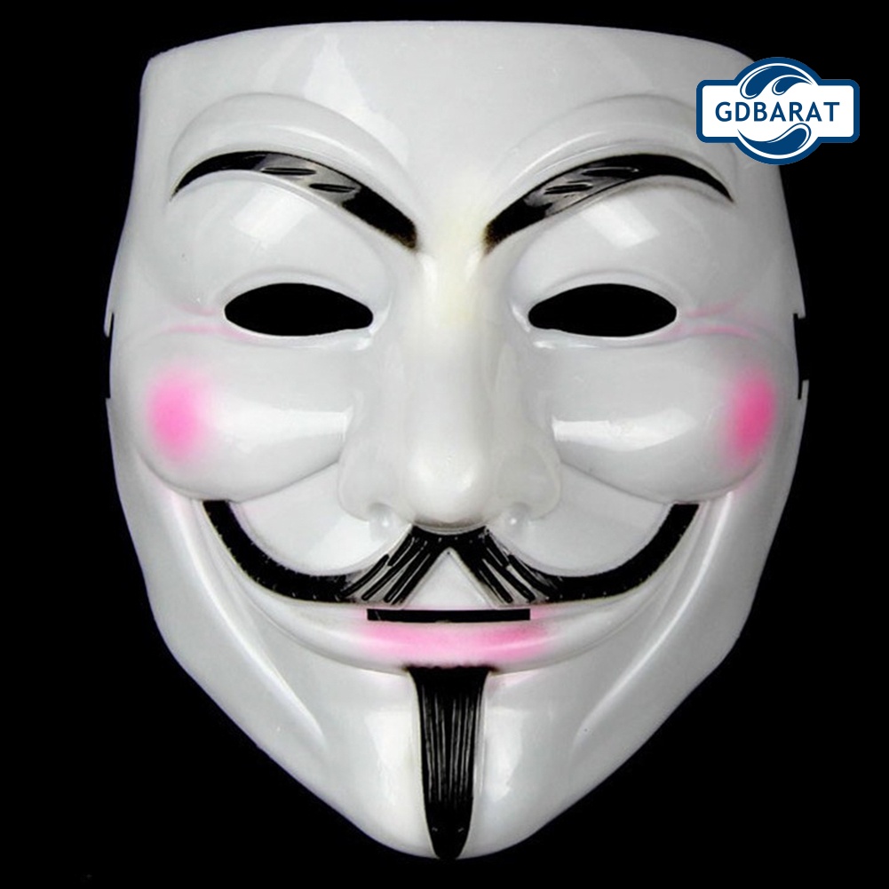 Mặt Nạ Hóa Trang Nhân Vật Anonymous Hacker V for Vendetta Master