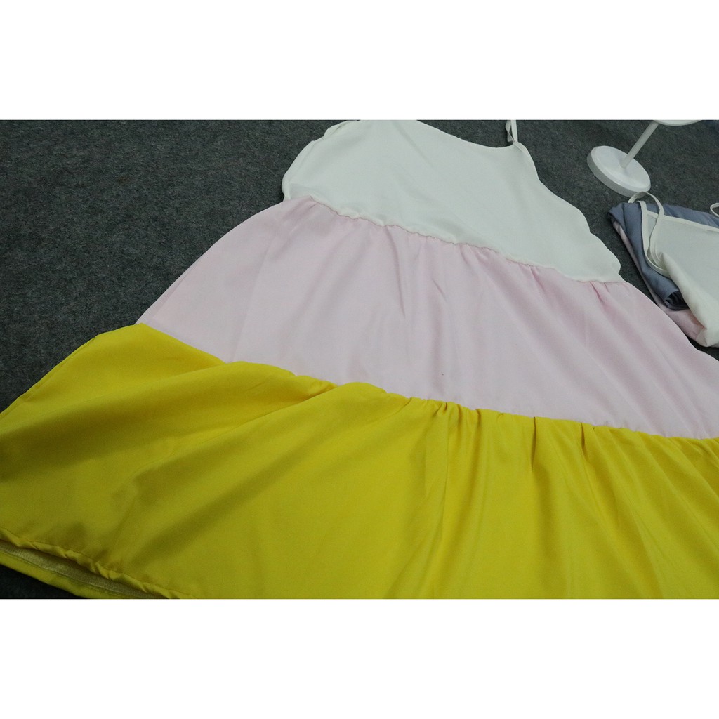 [XẢ KHO] Đầm Kate 3 Màu Cao Cấp OHS6004