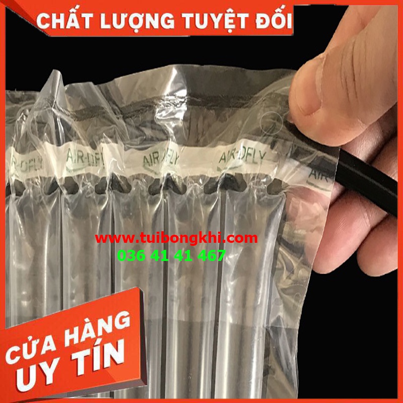 Cột khí chống sốc bọc hàng vận chuyển, đệm hơi đóng gói hàng dễ vỡ