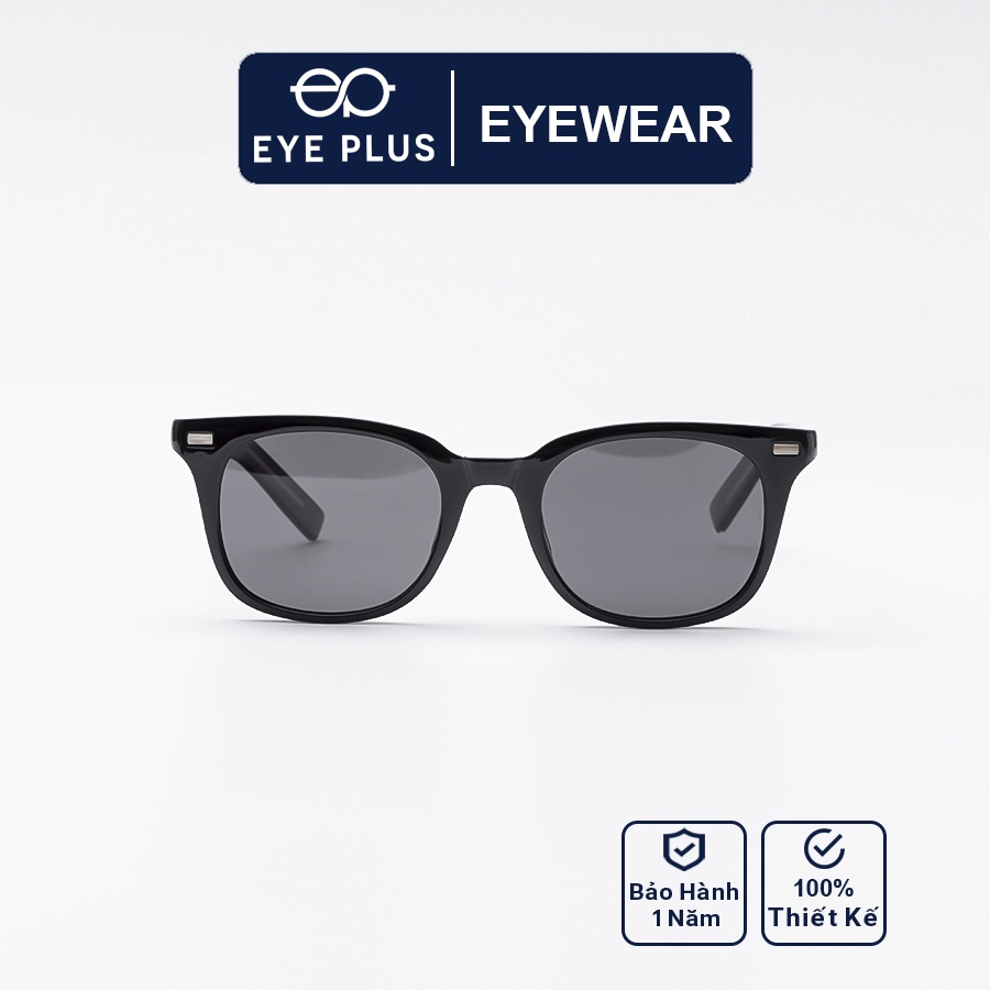 Kính râm nam nữ thời trang Eye Plus dáng vuông tròn hottrend KR Reeman-9001