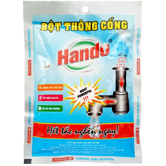 Bột thông cống 100g nội địa Hando cao cấp
