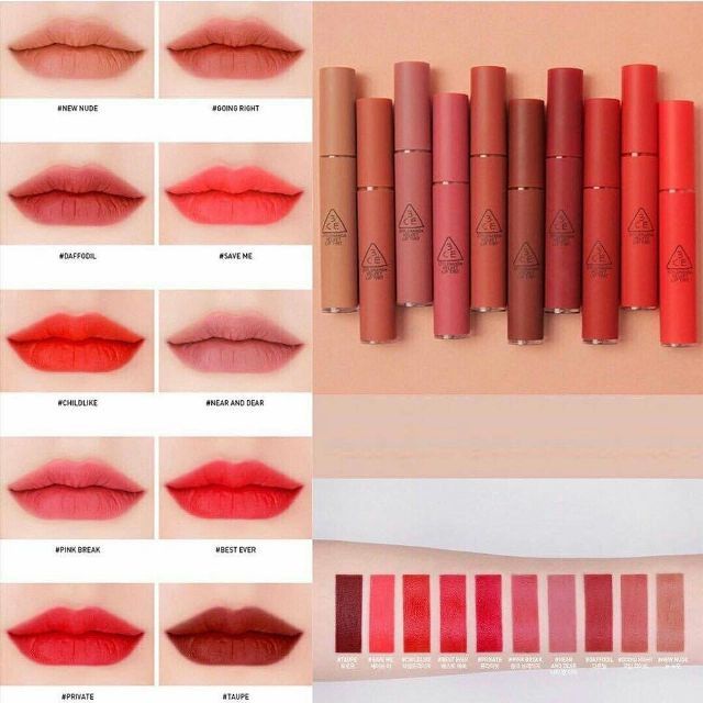 Son Kem Lì 💖FREESHIP💖 Son Kem 3CE Velvet Lip Tint siêu lì | BigBuy360 - bigbuy360.vn