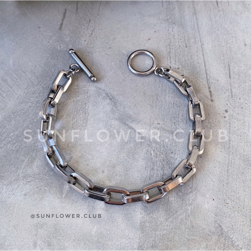 VÒNG TAY XÍCH THÉP TITAN KHÔNG GỈ HV