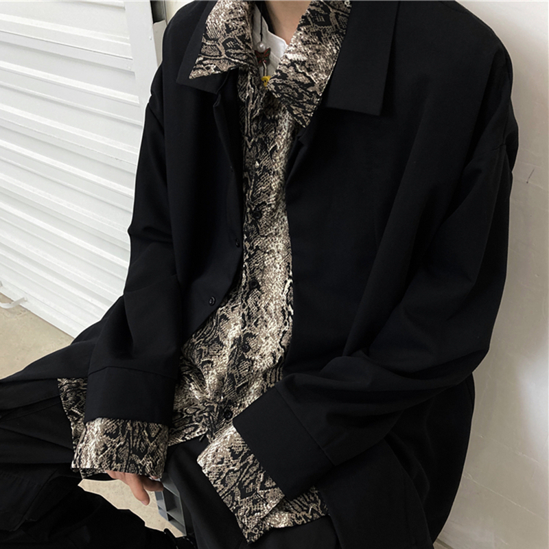 Áo sơ mi nam dài tay 2 LỚP form rộng 2021, áo sơ mi nam hàn quốc dài tay chất xịn Thời trang Ulzzang Unisex Quảng Châu | BigBuy360 - bigbuy360.vn