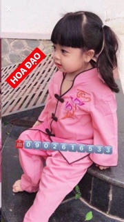 Đồ lam đi chùa cho bé