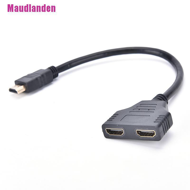 Bộ Chia Cổng Hdmi 1080p Sang 2 Đầu Âm 1 Trong 2