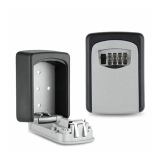 4-Digit Combination Wall Mounted Key Lock Storage Box Safe Security Home Outdoor Popular