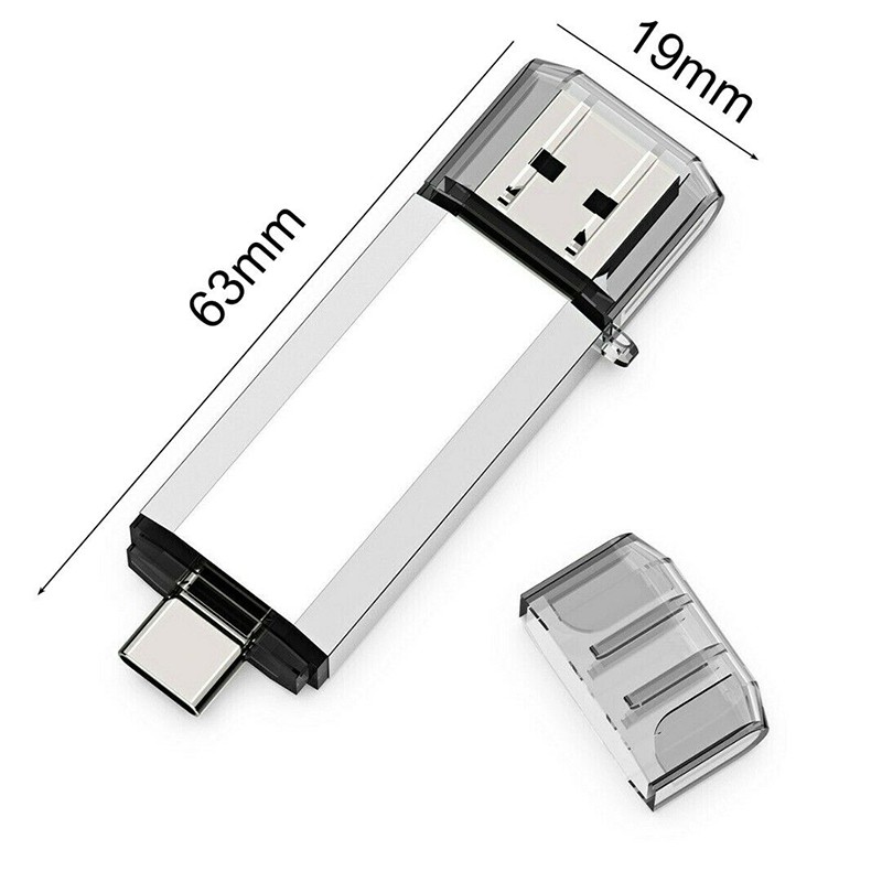 1TB OTG Loại C Ổ đĩa flash USB Ổ đĩa nhớ Bộ nhớ Ổ đĩa thanh U