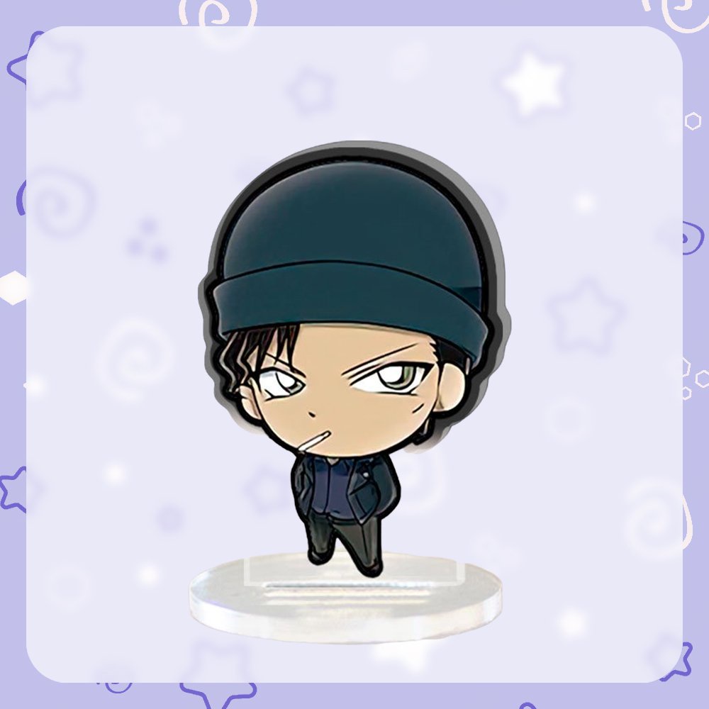 (mini 3cm) Standee Conan Thám tử lừng danh m1 tượng acrylic standee anime mica chibi trang trí trưng bày mô hình