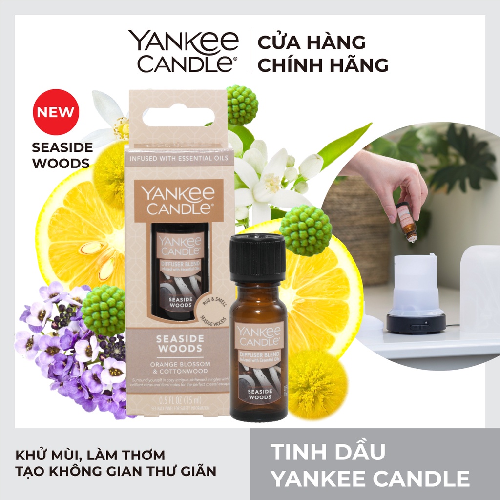 Tinh dầu Yankee Candle - Seaside Woods (15ml)