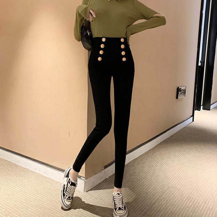 Jiashucheng Quần Legging Lưng Cao Cỡ Lớn Co Giãn Tốt Thời Trang Cho Nữ