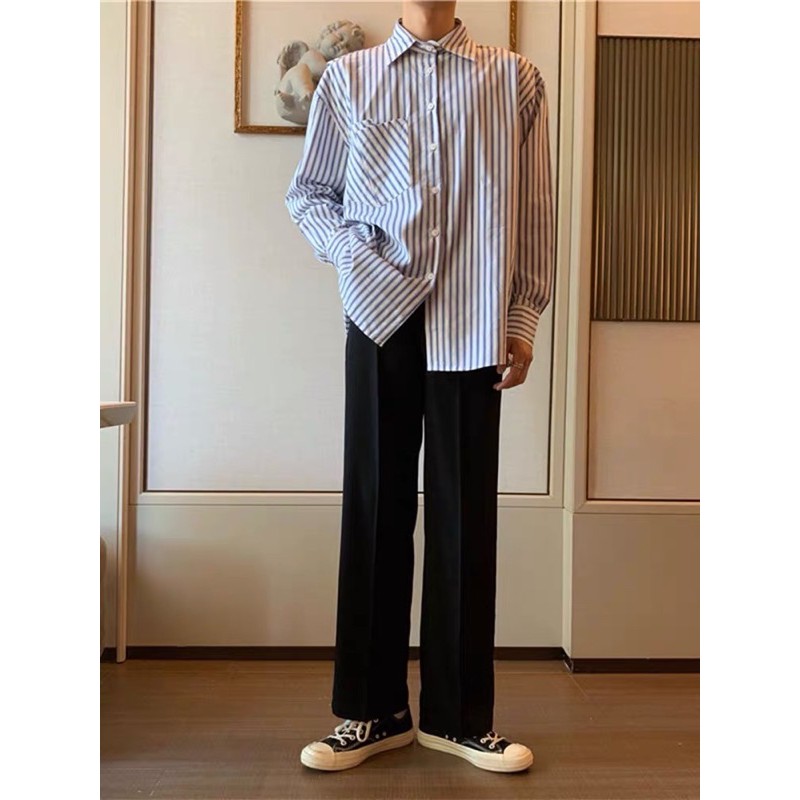 QUẦN TÂY ĐEN SUÔNG ĐEN NAM HÀN QUỐC | BigBuy360 - bigbuy360.vn