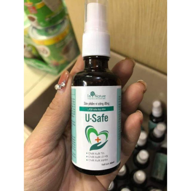 XỊT RỬA TAY KHÔ  U-SAFE