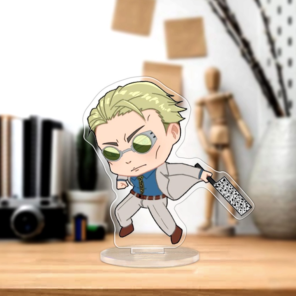 Standee mica bằng nhựa arcrylic bền đẹp in hình Kento Nanami Trong Jujutsu kaisen trang trí góc học tập bàn làm việc