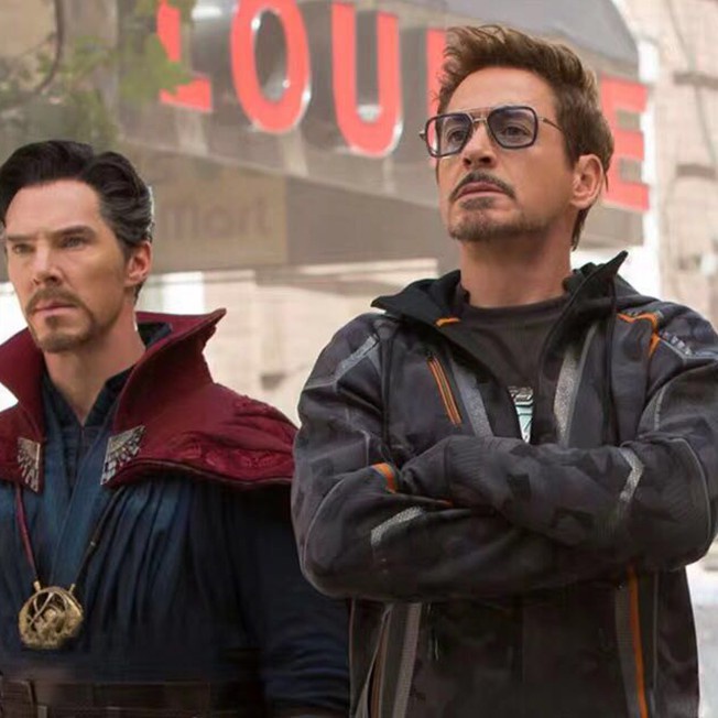 Kính mát gọng vuông phong cách Avengers Tony Stark 3 thời trang cho nam