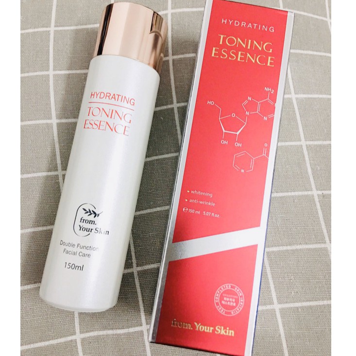 Nước Thần Huyết Tơ Tằm Hydrating Toning Essence 3 in 1 FROM YOUR SKIN 150ml