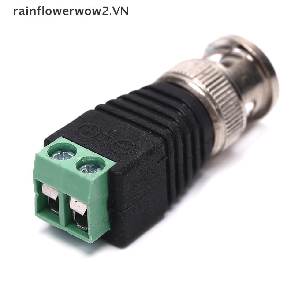Bộ 10 Đầu Nối Chuyển Đổi Cáp Đồng Trục CAT5 Sang BNC Chuyên Dụng Cho Máy Ảnh CCTV / Video Balun