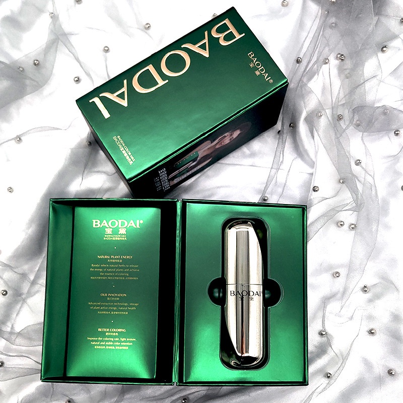 Baodai Green Treasure Box Wenxiu Pigment Pure Plant Lotion Liquid Mist Eyebrow Easy-Color Bleach