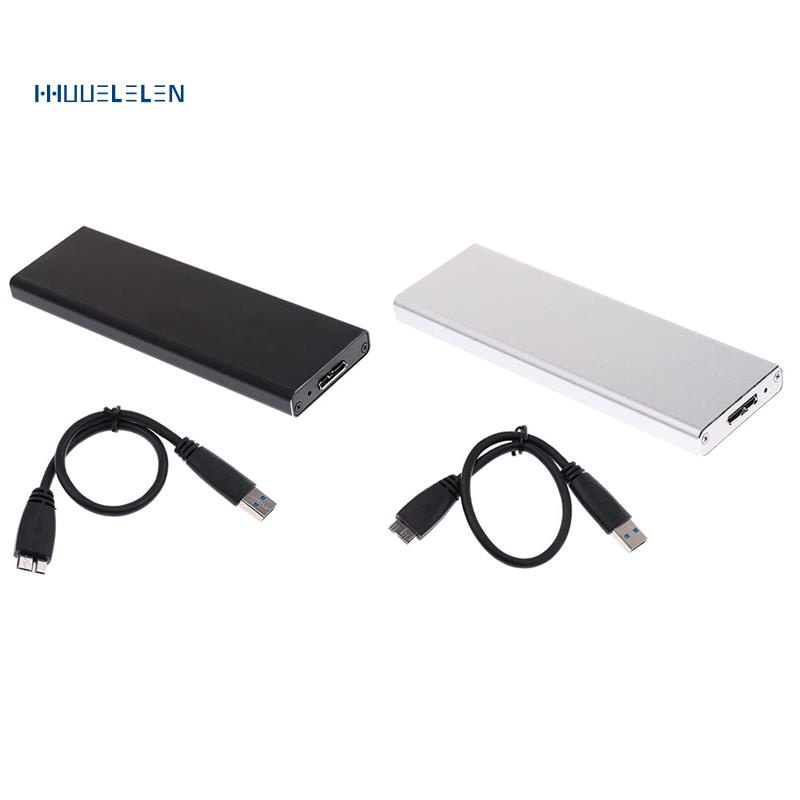 Hộp Đựng Ổ Cứng Ssd Sang Usb 3.0 6 + 12 Pin Cho 2010 Apple Macbook Air A1370 A1369 Đen