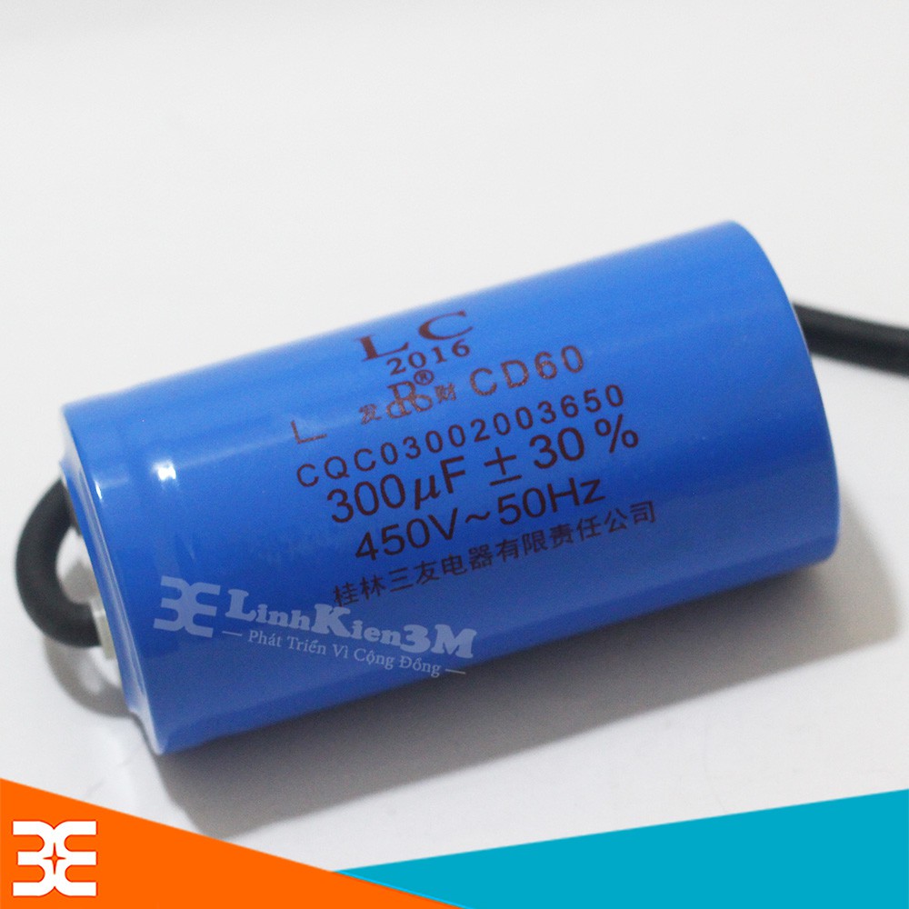 Tụ Điện LC CD60 450V - Xanh Dương