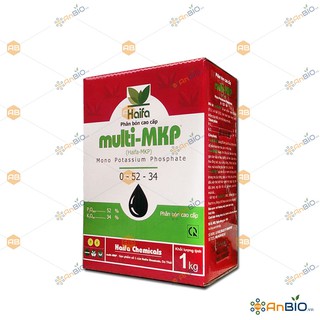 PHÂN BÓN CAO CẤP HAIFA-MKP 0-52-34 Hộp 1Kg PHÂN HOÁ MẦM HOA – RA RỄ MẠNH - B5.1022