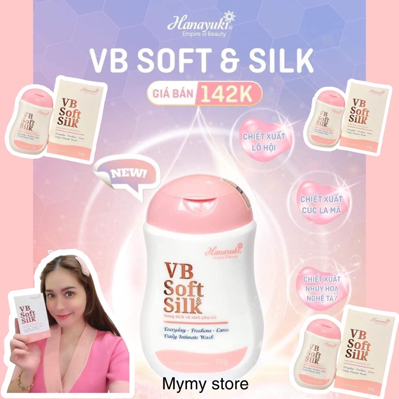 Dung Dịch hồng VB soft &amp; sikl Hanayuki