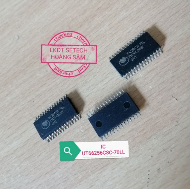 IC nhớ Flash RAM UT62256 chân dán 28p