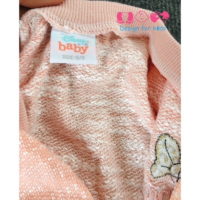 Sleepsuit vải len xuất dư Disney Baby cho bé gái