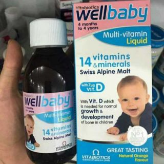 Wellbaby vitamin tổng hợp cho bé