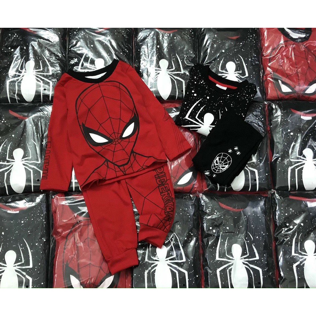 Áo Người Nhện Bipu Cotton Tàu