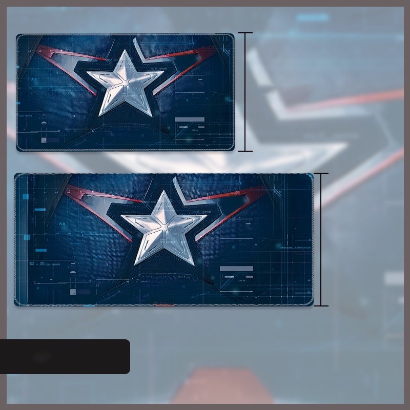 Miếng lót chuột, pad chuột cỡ lớn họa tiết Marvel, Spider Man cỡ 80x30, 90x40 Siêu bền, hàng mới chính hãng Big Cat