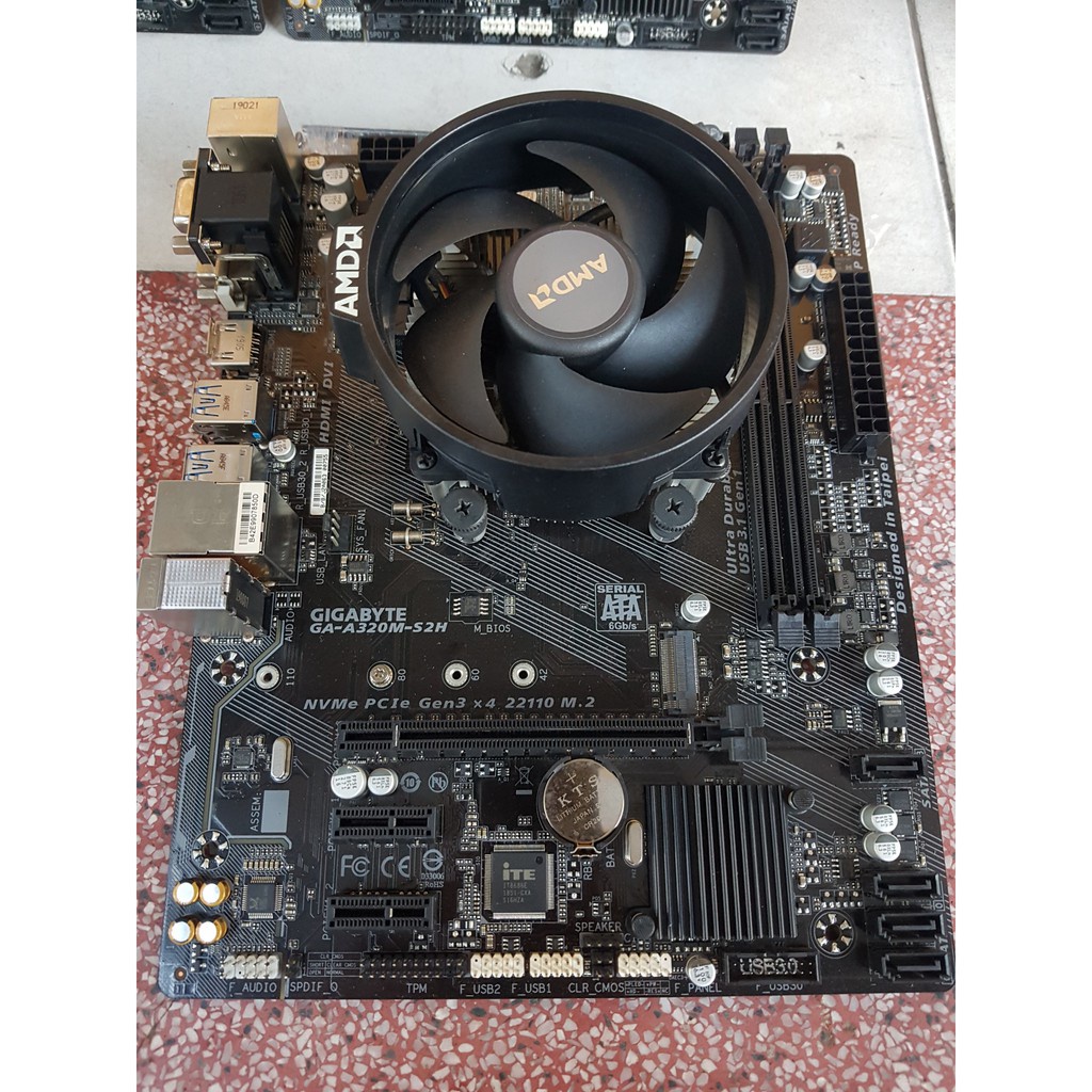 COMBO AMD MAIN A320 - 2200G + RAM 8GB CHƠI GAME ONLINE KHÔNG CẦN VGA RỜI