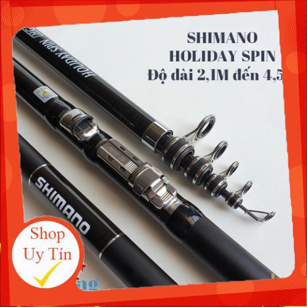 Giảm Giá  Cần Câu Lục Shimano Holiday Spin_2m1 đến 4m5.