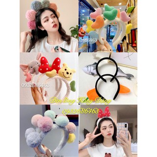 Băng đô,bờm tóc,cài tóc *NGỘ NGHĨNH, ĐÁNG YÊU*thời trang phong cách Hàn Quốc cho bạn nữ cute xinh xắn