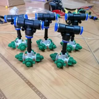 Trọn bộ béc phun sương tưới lan ren phi 8