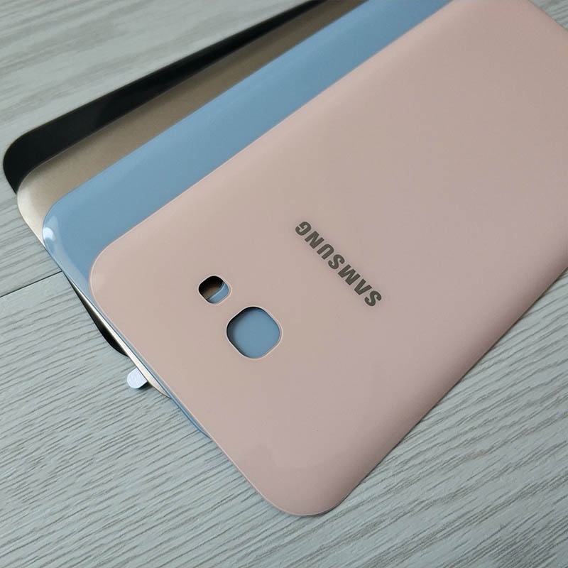 Nắp Lưng Điện Thoại Bằng Kính 3D Thay Thế Chuyên Dụng Cho Samsung Galaxy A7 2017 A 7 2017 A720 A720F