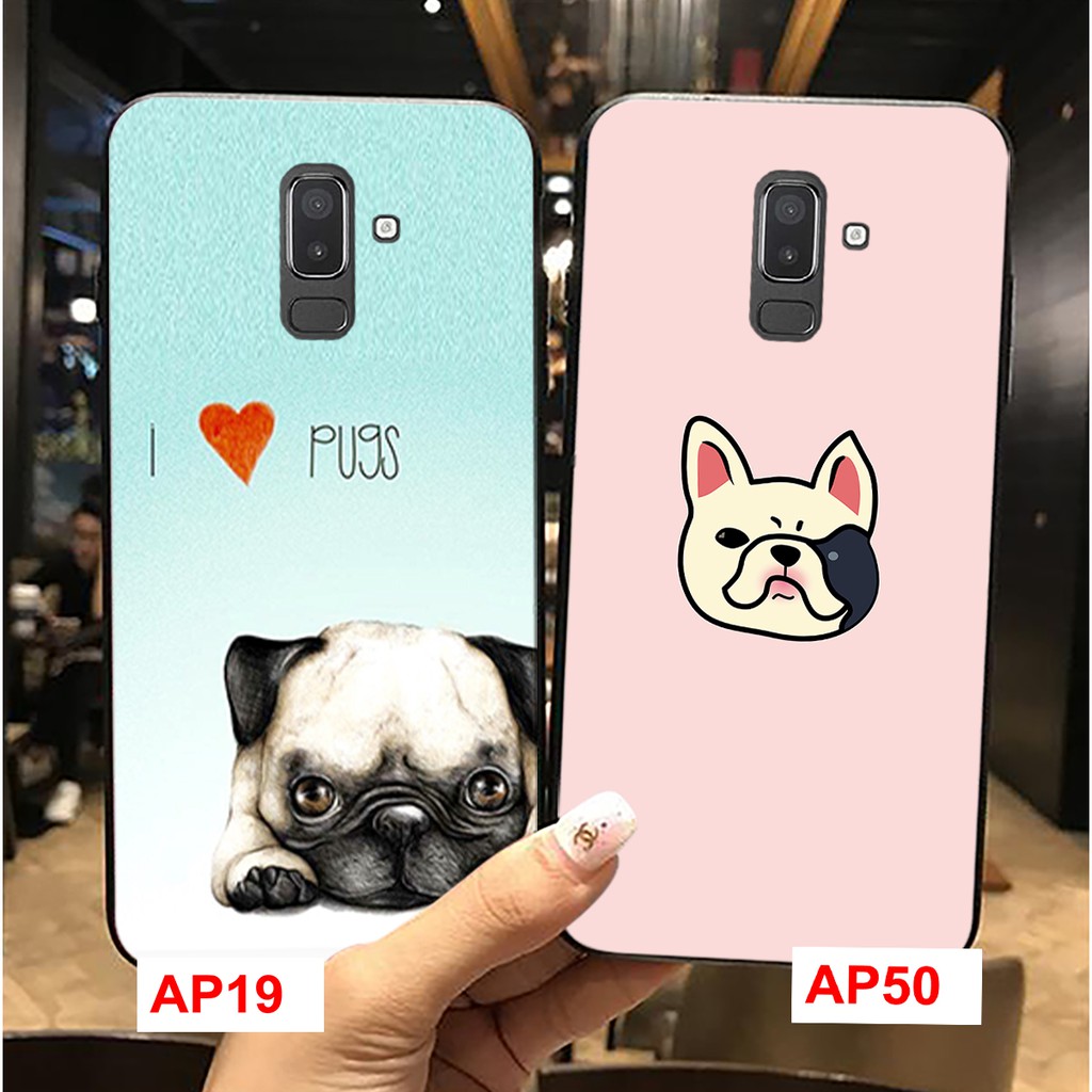 ỐP LƯNG SAMSUNG J8-SAMSUNG A8 PLUS IN HÌNH CUTE CHẤT LƯỢNG CAO