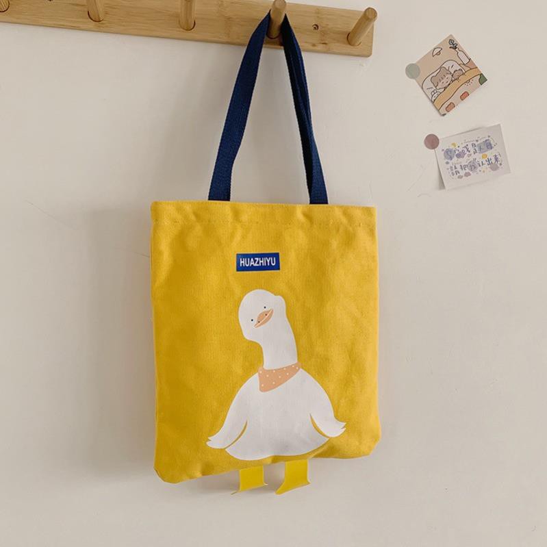 [THSP56] Túi tote Vải canvas mềm Đẹp Cực Hot đựng vừa a4 Happyhome[SIÊU SALE] Túi vải xinh nhiều hình