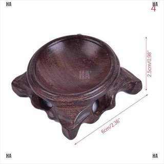 Đế Gỗ Đỡ Quả Cầu Pha Lê Trang Trí