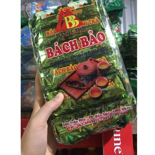 Trà xanh ướp hương Bách Bảo 420g (túi 6 gói)
