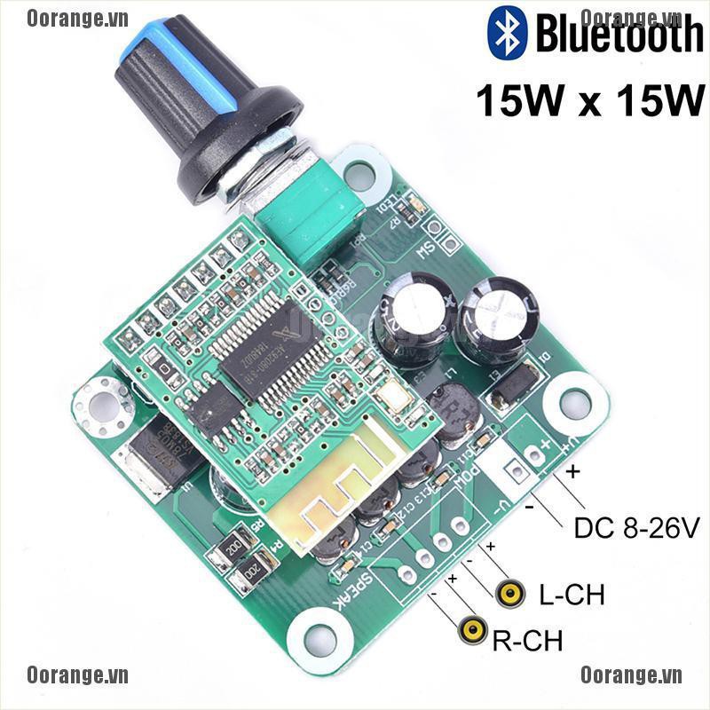 sale 70% Bảng khuếch đại công suất âm thanh nổi kỹ thuật số DIY kết nối Bluetooth 4.2 TPA3110 2x30W,Gốc 123,000 đ-28C108