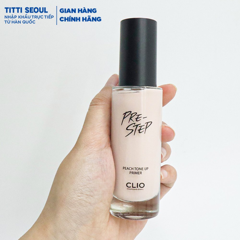 Kem Lót Trắng Da Nâng Tone Tức Thì Clio Pre Step Peach Tone Up Primer 30ml