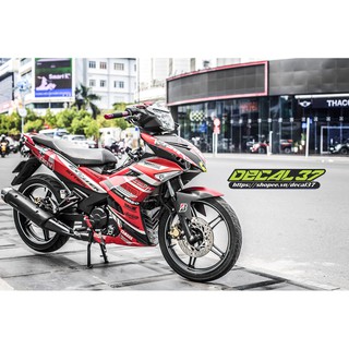 Tem Trùm Exciter 150 Ohlins đỏ đen
