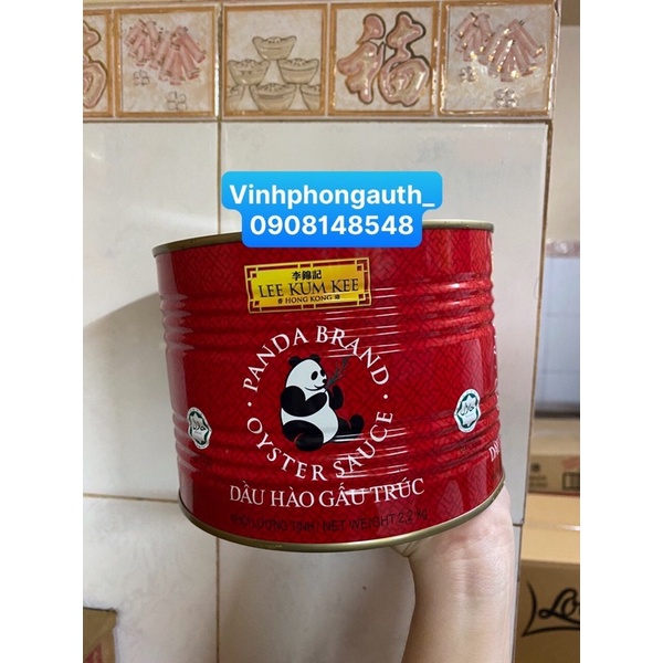 Dầu Hào Gấu Trúc Lee Kum Kee - 2,2Kg