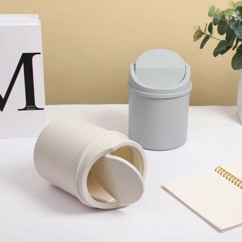 Thùng đựng rác mini để bàn siêu tiện dụng